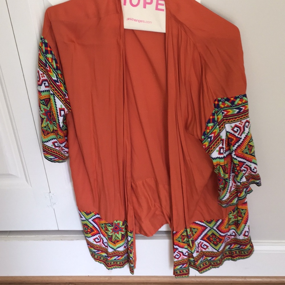 Arnhem Burnt Orange Kimono